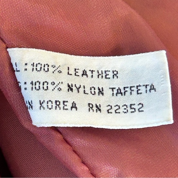 Split Ends 90s Brown Leather Duster Trench Coat size L - Picture 10 of 14